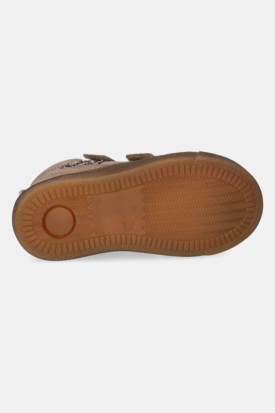 Froddo półbuty zamszowe dziecięce ROSARIO HIGH-TOP G2110134.G.22.24 złoty