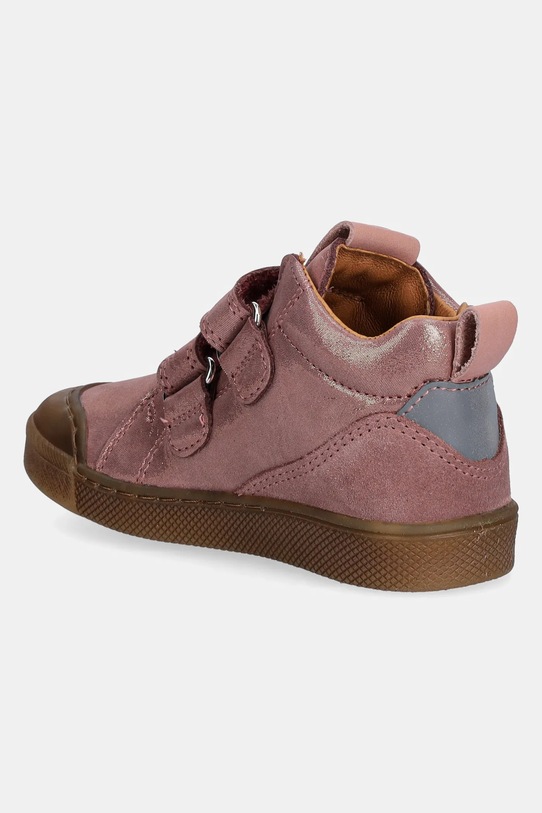 Dziewczynka Froddo półbuty zamszowe dziecięce ROSARIO HIGH-TOP G2110134.G.22.24 różowy