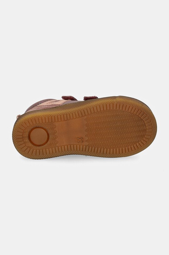 Froddo pantofi din piele intoarsa pentru copii ROSARIO HIGH-TOP G2110134.G.22.24 violet