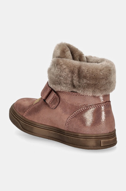 Dziewczynka Froddo buty zimowe zamszowe dziecięce BASCO TEX G2110144.G.25.27 różowy