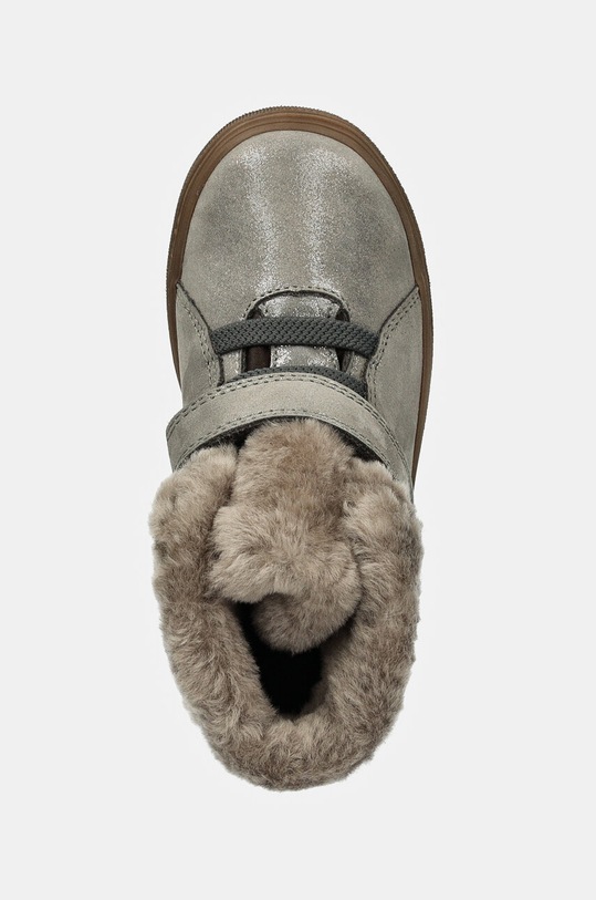 Froddo buty zimowe skórzane dziecięce BASCO TEX srebrny G2110144.25.27