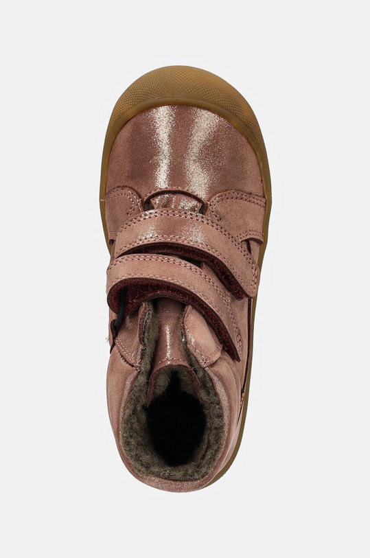 Froddo buty zimowe skórzane dziecięce OLLIE WOOL TEX różowy G2110138.G.25.28