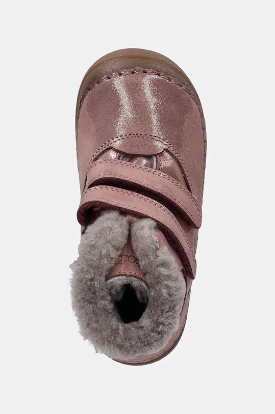 Froddo buty zimowe skórzane dziecięce PAIX UP WINTER złoty G2110143.G.25.28