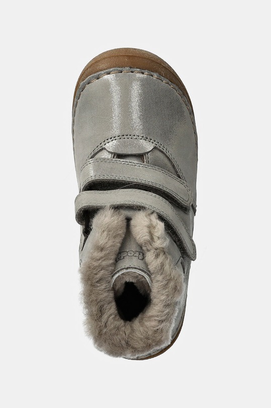Froddo ghete de iarna pentru copii din piele PAIX UP WINTER G2110143.G.25.28 argintiu