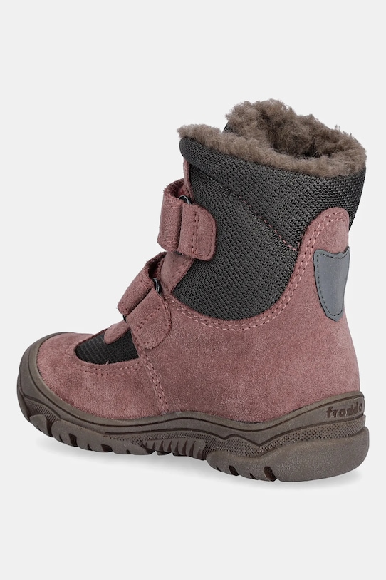 Dziewczynka Froddo buty zimowe dziecięce LINZ WOOL TEX HIGH G3160229.G.25.30 różowy