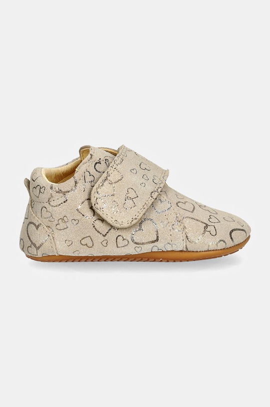 Kojenecké semišové boty Froddo PREWALKERS SHINE G1130017 béžová AW24