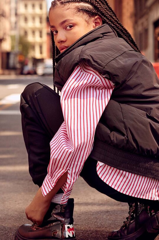 Дитячі шкіряні напівчобітки Dkny D60878.32.35