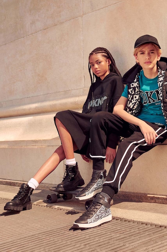 Dkny workery skórzane dziecięce D60878.32.35