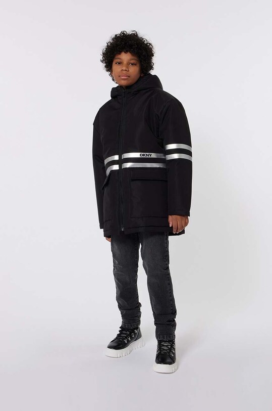 Dkny botki skórzane dziecięce D60879.30.35