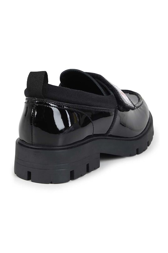 Dkny mocasini din piele pentru copii negru D62081.30.35