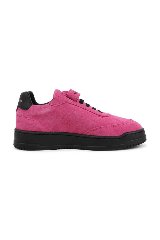 Marc Jacobs sneakers de piele întoarsă pentru copii W60383.27.35 violet AW24