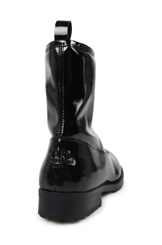 Девочка Детские кожаные ботинки Karl Lagerfeld Z30305.27.35 чёрный