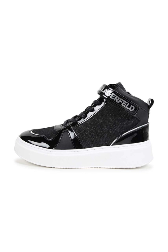 Karl Lagerfeld sneakersy dziecięce czarny Z30306.30.35