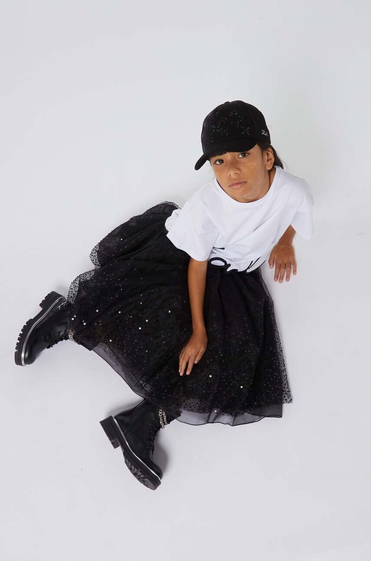 Karl Lagerfeld workery skórzane dziecięce Z30307.36.39