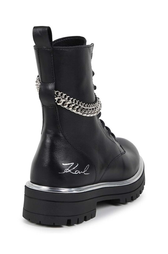 Дівчинка Дитячі шкіряні напівчобітки Karl Lagerfeld Z30307.36.39 чорний