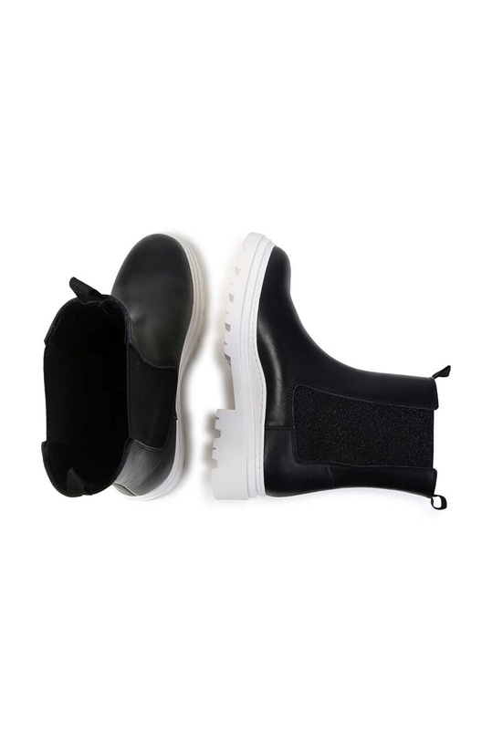 Детские кожаные ботинки Karl Lagerfeld Z30308.28.35