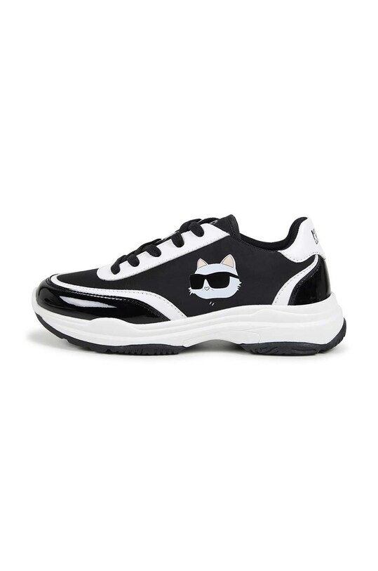 Karl Lagerfeld sneakersy dziecięce czarny Z30309.36.39