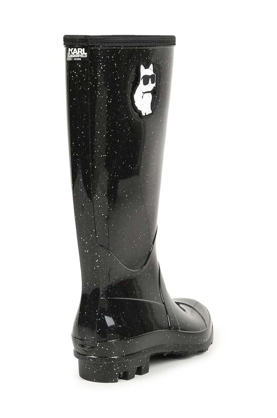 Dziewczynka Karl Lagerfeld kalosze dziecięce Z30311.36.39 czarny