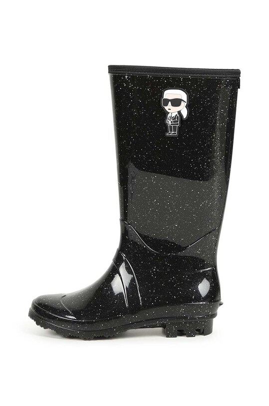 Дитячі гумові чоботи Karl Lagerfeld чорний Z30311.36.39