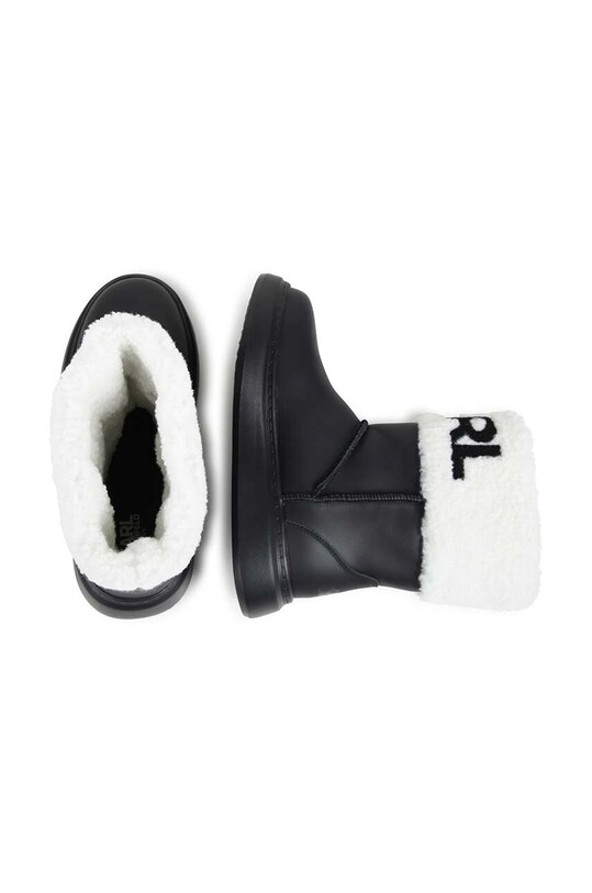 Karl Lagerfeld buty zimowe skórzane dziecięce Z30312.28.35