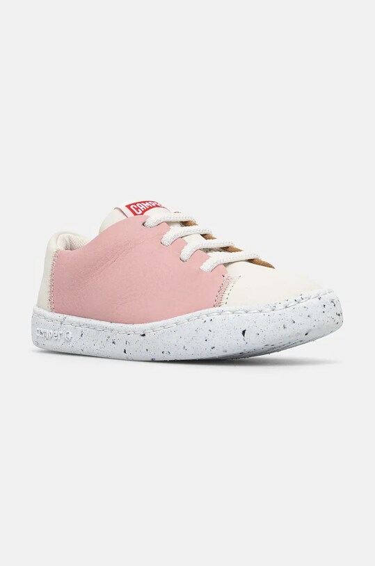 Camper sneakersy dziecięce TWS slip on różowy K800602.003.25.27