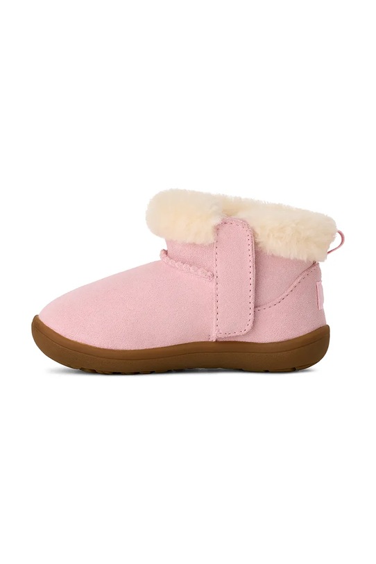 Μπότες χιονιού σουέτ για παιδιά UGG KINSEY ροζ 1157631T.G