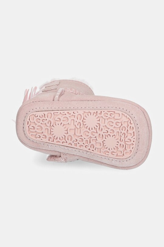 Замшевые кроссовки для младенцев UGG BABY BAILEY BOW 1157692I розовый