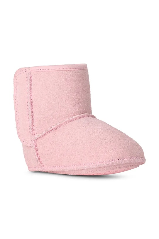 UGG scarpe in pelle scamosciata neonato/a BABY CLASSIC AND LOVEY rosa 1157707I.G