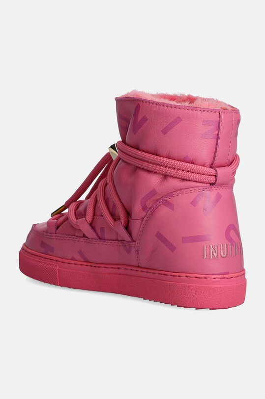 Παπούτσια Παιδικές μπότες χιονιού Inuikii FULL LEATHER PRINT 65202.088 ροζ