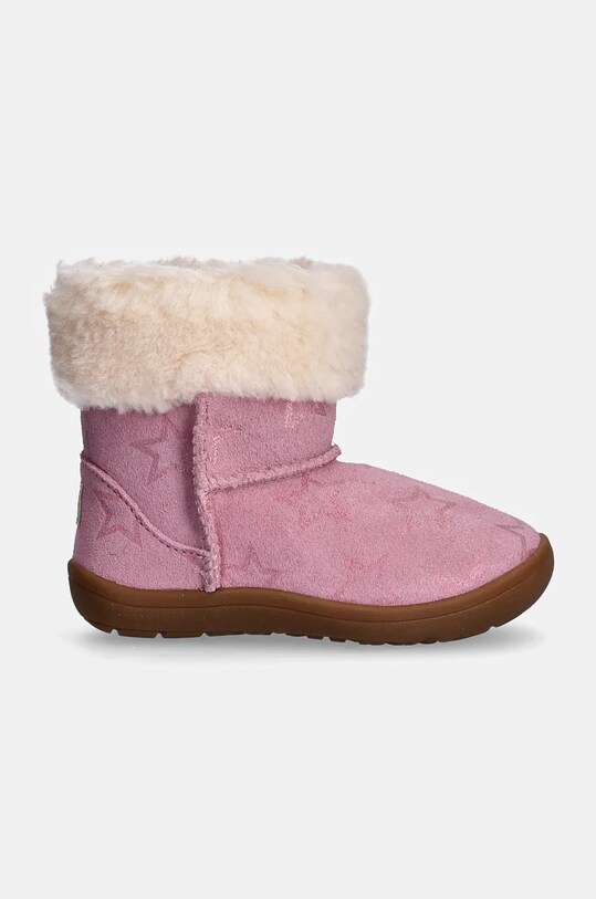 Detské semišové snehule UGG SAMMEE IRIDESCENSTARS 1157633T.G ružová AW24