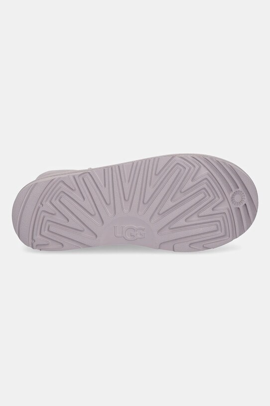 UGG śniegowce zamszowe dziecięce KIDS CLASSIC II SHIMMER SKY 1157708K fioletowy
