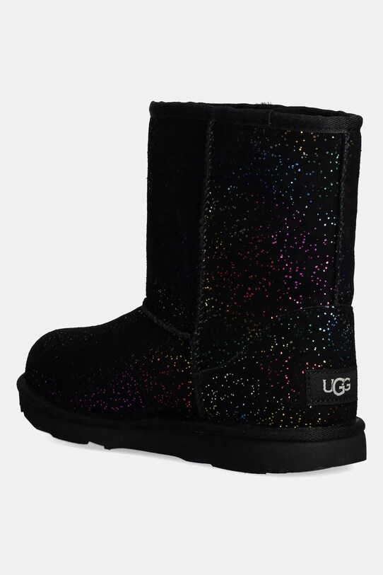 Дівчинка Дитячі замшеві чоботи UGG KIDS CLASSIC II SHIMMER SKY 1157708K чорний