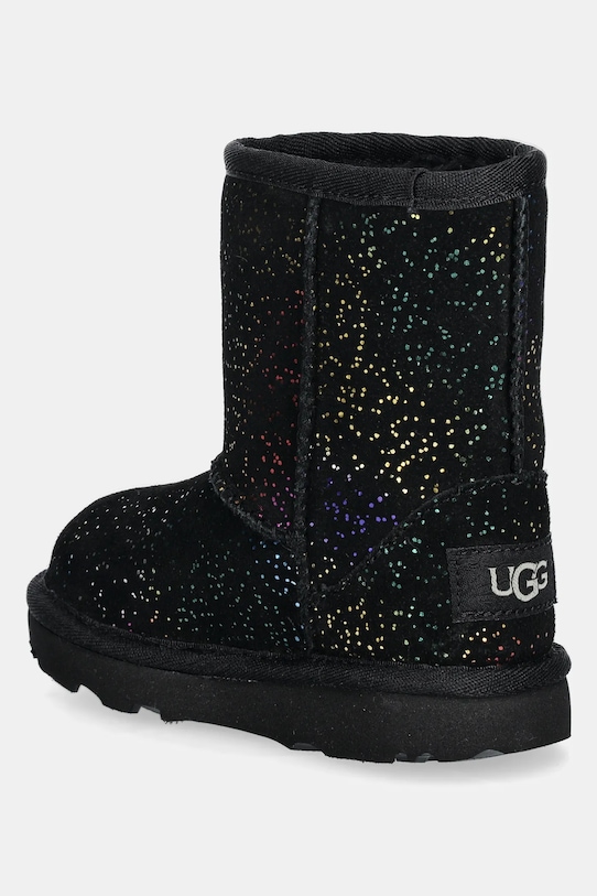 Dievča Detské semišové snehule UGG CLASSIC II SHIMMER SKY 1157708T čierna