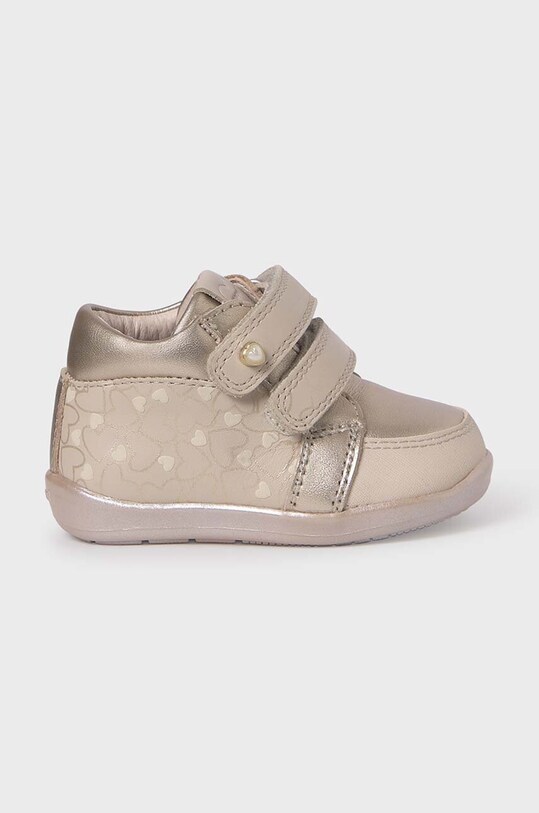 Детские кожаные полуботинки Mayoral 42466.20A.Baby бежевый AW24