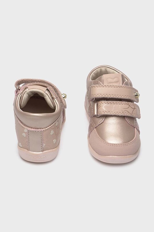 Детские кожаные полуботинки Mayoral 42466.20C.Baby розовый AW24