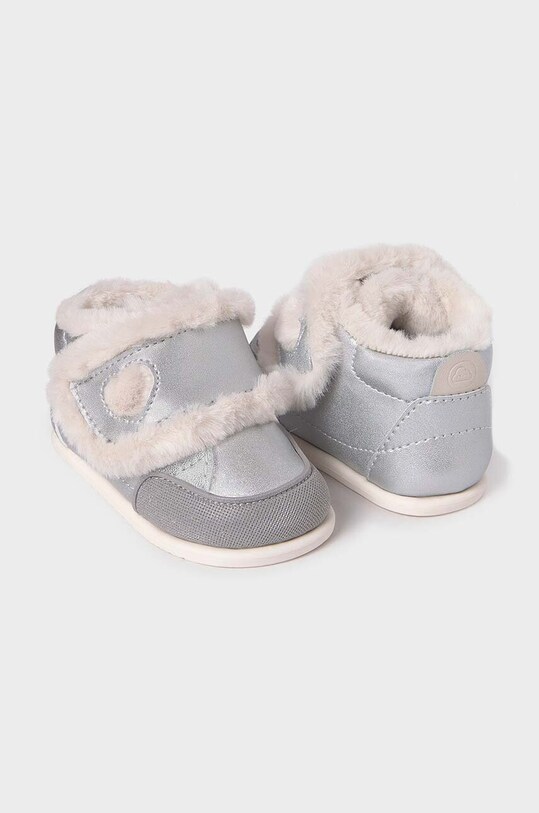 Зимові черевики для немовлят Mayoral 42468.21B.Baby срібний AW24