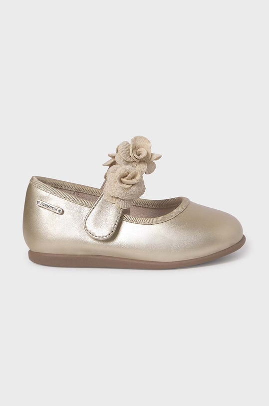 Mayoral baleriny dziecięce 42472.24A.Baby złoty AW24