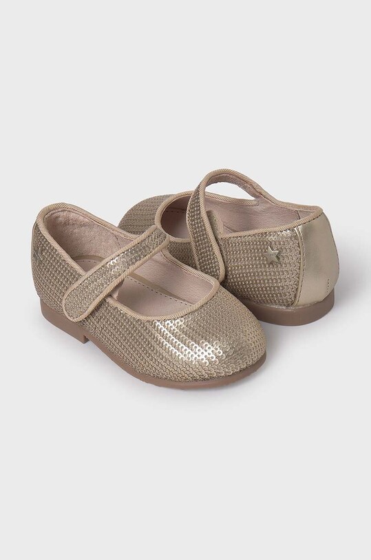 Дитячі балетки Mayoral 42476.26A.Baby золотий AW24