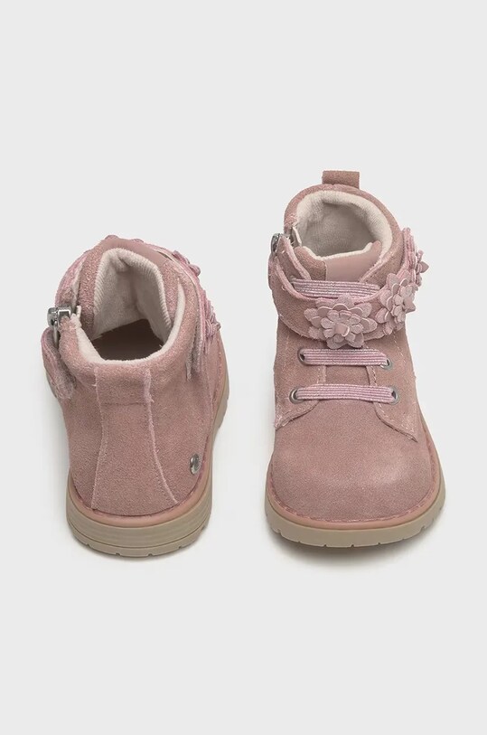 Дитячі замшеві черевики Mayoral 42478.27B.Baby рожевий AW24