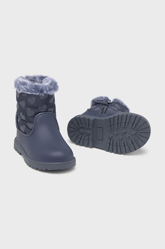 Dziewczynka Mayoral buty zimowe dziecięce 42482.29C.Baby granatowy