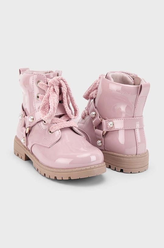 Mayoral botki dziecięce 44479.46D.Mini różowy AW24
