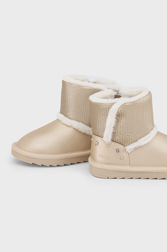 Dětské zimní boty Mayoral 44487.50B.Mini zlatá AW24