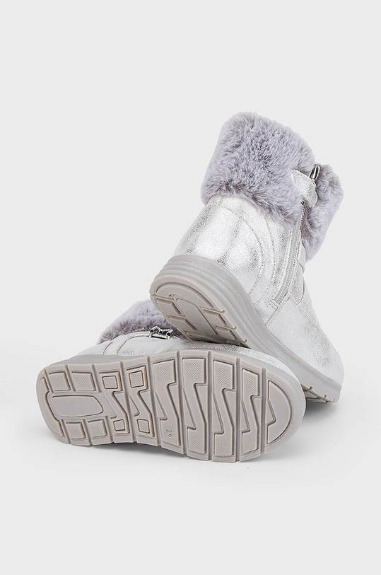 Dziewczynka Mayoral buty zimowe dziecięce 46486.33B.Mini srebrny