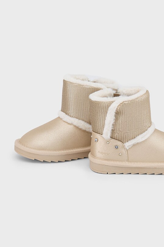 Дитячі зимові черевики Mayoral 46487.50B.Mini золотий AW24
