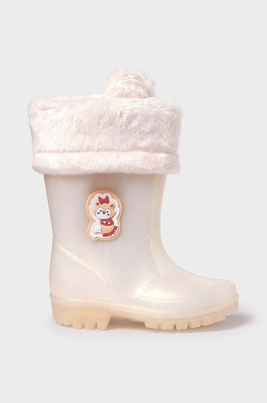 Детские резиновые сапоги Mayoral бежевый 46532.89A.Mini.G