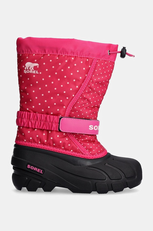 Sorel cizme de iarna copii CHILDRENS FLURRY BO 2114091.G roz AW24