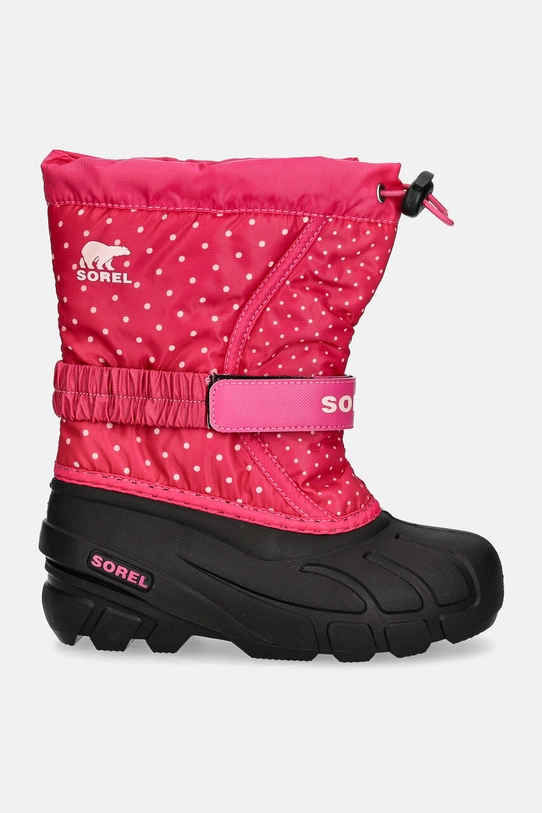 Sorel cizme de iarna copii CHILDRENS FLURRY BO 2114092.G roz AW24