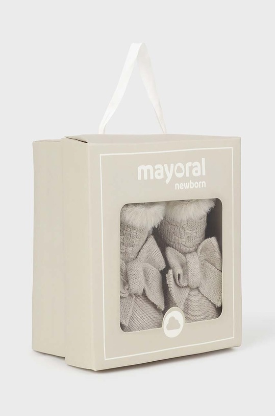 Mayoral Newborn buty niemowlęce beżowy 9788.2C.Newborn.9BYH