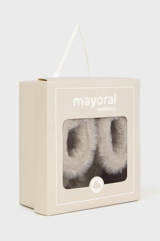 Mayoral Newborn buty niemowlęce beżowy 9788.2C.Newborn.9BYH