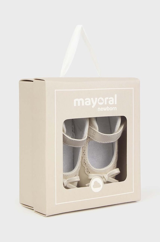 Бебешки обувки Mayoral Newborn бежов 9789.2D.Newborn.9BYH